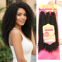 Extensions de cheveux synthétiques en fibres protéinées bio de qualité supérieure Julianna Wholesale 3X 4X 300g, résistantes à la chaleur, pour tresses au crochet