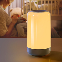 Lampe LED à lumière ambiante RGB, lampe à couleur changeante dynamique, décoration de salle de jeu, lumière d'ambiance de bureau, télécommande