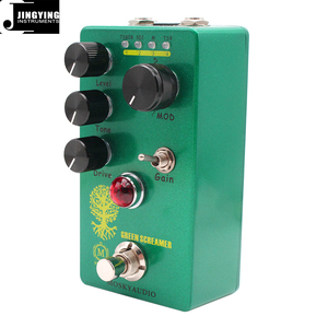 Jingying 2025 fábrica al por mayor serie M GREEN SCREAMER Overdrive guitarra eléctrica bajo efecto Pedal piezas y accesorios de guitarra - Product Image 3