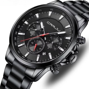 <b>Wholesale</b> New Men's Classic Luminous Waterproof Quartz <b>Watch</b> Alloy Case Stainless Steel Band Premium Wristwatch - Product Image 3