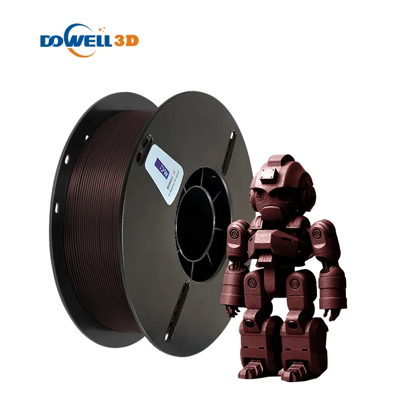 DOWELL PETG CF fornecedor de filamento para impressora 3d preto petg fibra de carbono pla 1kg 1.75mm 2.85mm filamento 3d