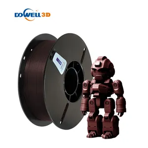 DOWELL PETG CF 3d打印机灯丝供应商黑色petg碳纤维pla 1千克1.75毫米2.85毫米3d灯丝