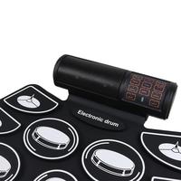 Tambour électronique pliable en silicone pour la vente en gros transfrontalière - Idéal pour les enfants et les débutants