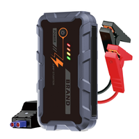 Démarreur de voiture 1500A Peak, batterie portable 12000mAh, booster de batterie, batterie de secours, lampe torche LED