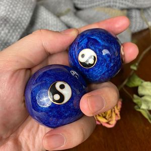 Balle de fitness cloisonnée, émail artisanal, logo panda, patrimoine culturel immatériel de Pékin - Product Image 3