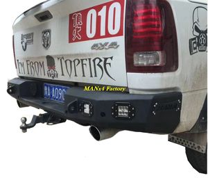 Parachoques trasero de acero todoterreno Manx4 para Dodge RAM 1500 cuarta generación 09-18 DS - Product Image 1