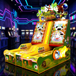เครื่องเล่นโบว์ลิ่งสัตว์จำลองเชิงพาณิชย์ - เกมวิดีโอสปอร์ตสำหรับ 2 ผู้เล่น รับน้ำหนักได้ 250 กก. เหมาะสำหรับเด็กและศูนย์เกม - Product Image 5