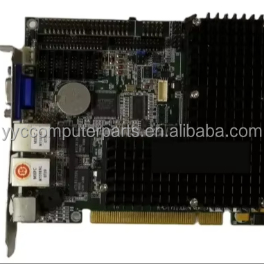 HPC-1711CLD2N Ver.A3 Original IPC Board PCI Slot Industrial Motherboard Half-Size CPU Card PICMG1.0 Mainboard with CPU RAM