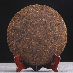 Té Pu'er Imperial de Yunnan Menghai, Capullo Dorado 2019, Té Oscuro Pu'er de Árbol Envejecido, 357g por Pieza, Té Saludable al por Mayor - Product Image 4