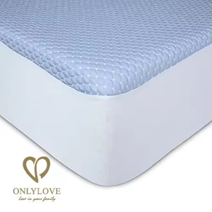 Protector de Colchón Jacquard Premium Refrigerante, Transpirable, Impermeable, Hipoalergénico, Ajustable, Lavable a Máquina - Product Image 1