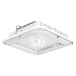 Lampes LED pour auvents 100-277VAC IP65, lampes LED commerciales pour auvents extérieurs pour station-service, abri de voiture, garage, entrepôt - Product Image 1