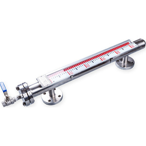 เกจวัดระดับแม่เหล็ก Uhz 300-15000 มม. สแตนเลสสตีล 4-20Ma เซ็นเซอร์วัดระดับของเหลว - Product Image 4