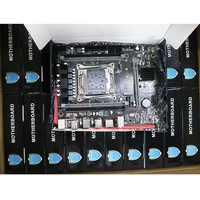 Vente flash Combo Nouvelle carte mère pour Intel X99 M-ATX DDR4 2666MHz pour jeux Xeon E5 2630V3 2630V4 CPU