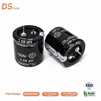 Condensateur électrolytique en aluminium 450V 270uF à fixation rapide 30x30mm haute tension longue durée de vie pour VFD UPS Vente en gros en vrac