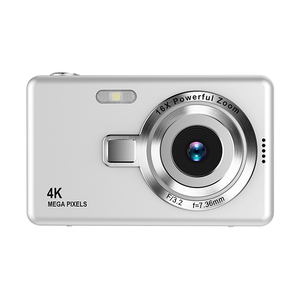 Caméra Q12 avec écran IPS de 2,4 pouces, caméra numérique portable 4K, prise de vue vidéo, objectif zoom 16x, caméra CCD pour enfants et étudiants - Product Image 4