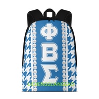 Sac à dos personnalisé pour femme de la sororité Phi Beta Sigma, sac de shopping réutilisable de haute qualité, sac de week-end