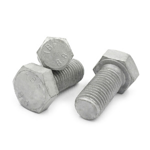 Mạ kẽm nhúng nóng lớp thép carbon 8.8 Hex <span class=keywords><strong>Bolt</strong></span> <span class=keywords><strong>3</strong></span>/8 "-16x1-<span class=keywords><strong>1</strong></span>/<span class=keywords><strong>4</strong></span>" <span class=keywords><strong>x</strong></span> <span class=keywords><strong>1</strong></span>-<span class=keywords><strong>1</strong></span>/<span class=keywords><strong>4</strong></span> "<span class=keywords><strong>1</strong></span>/2" <span class=keywords><strong>3</strong></span>/<span class=keywords><strong>4</strong></span> "<span class=keywords><strong>x</strong></span> 2" 19mm Hex đầu <span class=keywords><strong>Bolt</strong></span> Nut đồng bằng kết thúc - Product Image 1