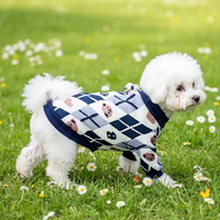 Vêtements pour petits chiens - Nouveau style automne-hiver, ensemble de vêtements en polaire chaud et confortable à col rond pour Teddy Bear