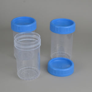 MED 도매 기타 실험실 용품 120cc 유체 및 소변 대변 샘플 용기 - Product Image 1