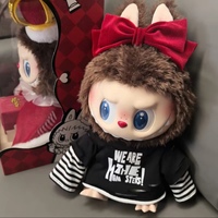 100% Authentique MONSTERS Catch Series Super Soft PP Cotton PVC Plush Doll Stress Relief Surprise Blind Box Cadeau de la Saint-Valentin