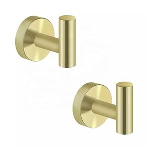 Producto caliente 304, gancho para ropa de abrigo de acero inoxidable, <span class=keywords><strong>toallero</strong></span> de baño montado en la pared, <span class=keywords><strong>juego</strong></span> de <span class=keywords><strong>portarrollos</strong></span> de papel higiénico para Hotel - Product Image 3