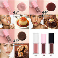 Huile à lèvres repulpante et hydratante, changeante de couleur, transparente, végane, rose, parfumée aux fruits, teinte fruitée, marque privée