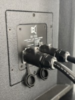 Système de sonorisation extérieur CVR PRO AUDIO 3 voies, Line Array, actif/passif, double woofer néodyme 15 pouces
