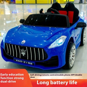 Mobil Mainan Anak-Anak Empat Roda Listrik dengan Remote Control, Mobil Bayi Bertenaga Baterai Baru dengan Pengisi Daya, untuk Anak Laki-Laki dan Perempuan - Product Image 3