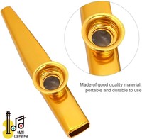 Private Christmas Children Adult Party Music Beginner Instrument Originated From Africa Metal Kazoo Simple Worldwide Sale