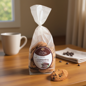 Delicias Tradicionales, Galletas de Donuts con Chispas de Chocolate, Redondas, 300g X 10 Unidades, Bolsa, Versilia Bakery SRL, Colección de Postres - Product Image 3