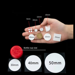 Custom Double <b>Sided</b> Transparent Nano Pad Tape Adhesive for Head Body Jewelry Jewellery Round Transparent Acrylic Masking - Product Image 3