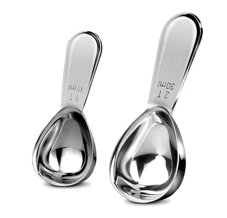 2024 New Trend Stainless Steel Measuring Spoons High Quality Coffee Measuring Spoon Kit Sustainable Baking tools