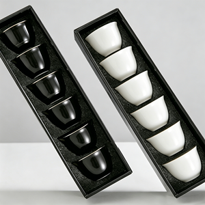Tazza Cawa Personalizzata con Logo Stampato 80cc in Porcellana Piccola per Caffè Arabo - Product Image 1