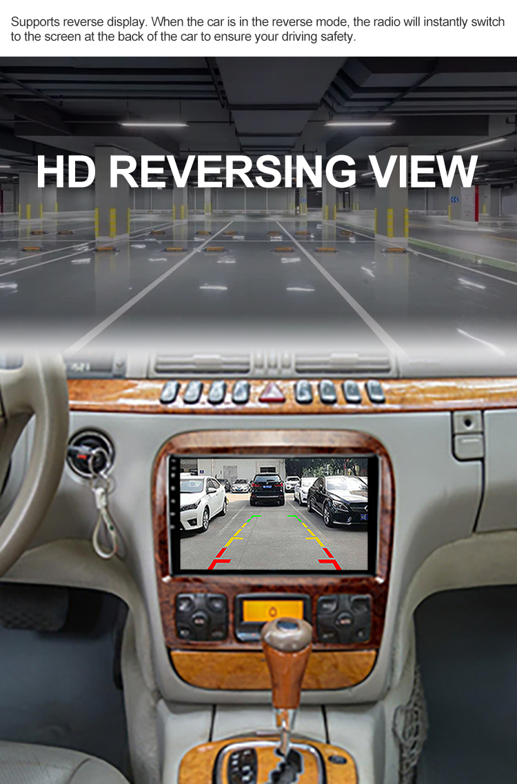 GPS Navigation 9 inch Android 11.0 for Mercedes Benz S Class W220 S280 S320 1998-2005