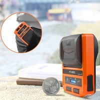 Maker Impresora PT-50DC Professionnel De Poche Étiquette Impresora Chine Jet D'encre Imprimante Mini Rouleau Imprimante D'étiquettes Thermique Impression 500h