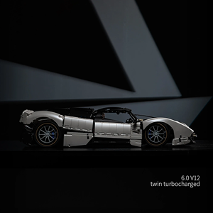 4688 Piezas, Bloques de Construcción de Superdeportivos Utopia Técnicos a Escala 1:8, JD118, Ideas Creativas, Modelo de Coche Deportivo Hypercar, Ladrillos de Juguete para Adultos, Regalos - Product Image 3