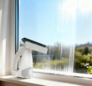 Cordless Handheld <strong>Window</strong> <strong>Cleaner</strong> with Strong Suction &amp; Wet <strong>Cleaning</strong> for <strong>Windows</strong> Car Outdoor &amp; Household Use-Rechargeable Battery - Product Image 4