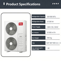 Componentes Centrales del Sistema Multi-split 84P, Refrigeración Activa, Duraderos, Operación a Alta Carga a Largo Plazo, Uso en Hoteles al Aire Libre, Clase Eléctrica