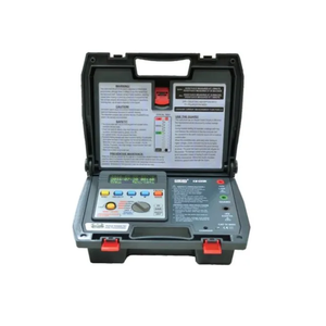 Batterie rechargeable Testeur d'isolation numérique 5KV Fonction d'arrêt automatique contrôlée par microprocesseur Haute précision - Product Image 1