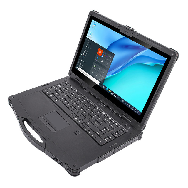 ULAP R15M 15.6 Inch Intel Ultra 7 Rugged Computer Laptop Windows 11 PRO Notebook 32GB RAM 256GB SSD WiFi 6 IP65