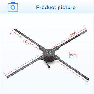 3D Holographic Display 100cm Fan Advertising Z5S 3d Fan Z5S - Product Image 6