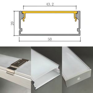 Lumière linéaire LED moderne à montage en surface 10w 20w 30w, étanche <span class=keywords><strong>IP65</strong></span> pour l'éclairage <span class=keywords><strong>extérieur</strong></span> - Product Image 3