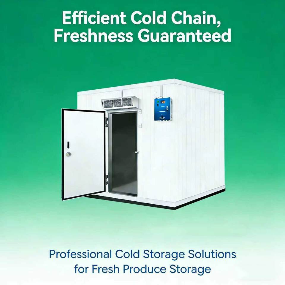 40ft/20ft Solar Cold Storage Automatic Refcomp/Copeland Compressor ...