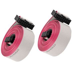 FC14P 2,54 шаг 28AWG 14-Pin 14 способов DIY удлинитель плоский ленточный кабель - Product Image 1