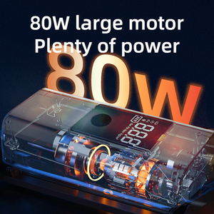 Inflador de Neumáticos Inalámbrico de Bolsillo, ABS, 150 PSI, 3000 mAh, 80 W, Bomba de Aire Portátil para Auto, Bicicleta/Motocicleta/Balones Deportivos, Tipo C, Parada Automática - Product Image 2