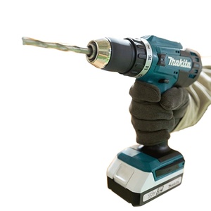 Makitas DF488D004 Perceuse-<span class=keywords><strong>visseuse</strong></span> sans fil <span class=keywords><strong>18V</strong></span>, kit de tournevis électrique avec 2 batteries, chargeur rapide, outil électrique d'origine - Product Image 1