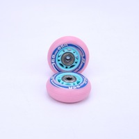 Patins à roulettes imprimés pour enfants, garçons et filles, haute résistance à l'usure, haute élasticité, semelle supérieure en PU 85A, semelle extérieure en PU