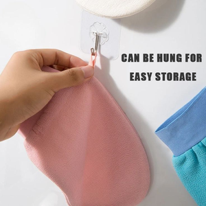 Guante Exfoliante Corporal de Viscosa 100% Marroquí Personalizado, Guantes de Baño Turcos, Exfoliante para Ducha - Product Image 4