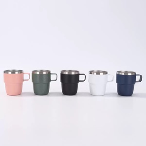 Kecolove 190ml Mignonne Mini Tasse Thermos à Café en Acier Inoxydable 304 à <span class=keywords><strong>Double</strong></span> Paroi pour le Bureau – Idée Cadeau - Product Image 4