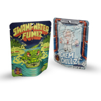 Sachet Doypack Personnalisé Anti-Enfant, Holographique, Anti-Humidité, Anti-Odeur pour Bonbons Comestibles 3,5g